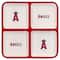 The Memory Company MLB 4 Section Square Ceramic Tray